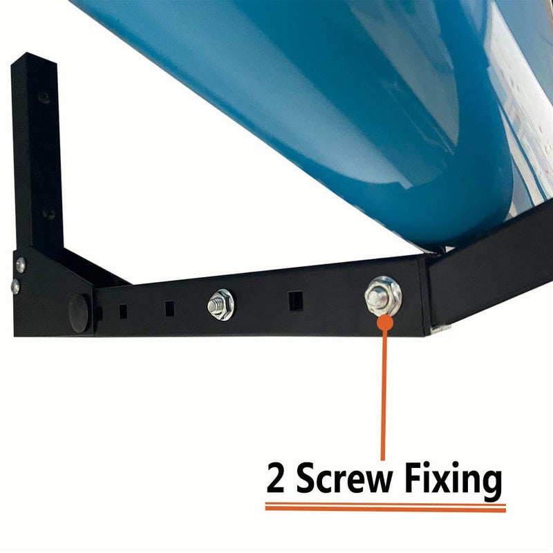 Wallmaster Kayak Storage Hooks Hangers, Adjustable Kayak Garage Storage Rack Wall Mount 1 Set of 2 Heavy Duty Hooks for Canoe, Kayak, Paddle Board, Surfboard, Snowboard - Image 4